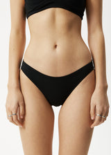 Afends Womens Lolly - Hemp Bikini Briefs 3 Pack - Black - Afends womens lolly   hemp bikini briefs 3 pack   black   streetwear   sustainable fashion