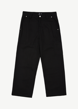 Afends Mens Richmond - Hemp Workwear Pants - Black - Afends mens richmond   hemp workwear pants   black   streetwear   sustainable fashion