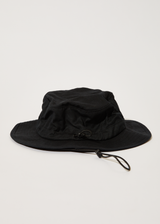 AFENDS Unisex Needle - Hemp Bucket Hat - Black - Afends unisex needle   hemp bucket hat   black   streetwear   sustainable fashion