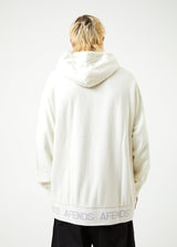 Afends Unisex Studio - Unisex Organic Oversized Hoodie - Off White - Afends unisex studio   unisex organic oversized hoodie   off white   streetwear   sustainable fashion