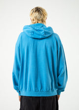 AFENDS Mens Vortex - Recycled Hoodie - Dark Teal - Afends mens vortex   recycled hoodie   dark teal   streetwear   sustainable fashion