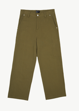 AFENDS Mens Richmond - Recycled Carpenter Pant - Military - Afends mens richmond   recycled carpenter pant   military   streetwear   sustainable fashion