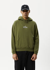 Afends Mens Enjoyment - Pull On Hood - Military - Afends mens enjoyment   pull on hood   military   streetwear   sustainable fashion