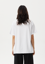 Afends Womens Nova - Oversized Tee - White - Afends womens nova   oversized tee   white   streetwear   sustainable fashion