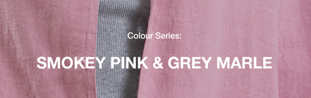 Afends US. Unisex - Colour Series - Smokey Pink and Grey Marle
