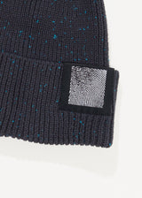 AFENDS Unisex Solace - Unisex Knit Beanie - Charcoal - Afends unisex solace   unisex knit beanie   charcoal 