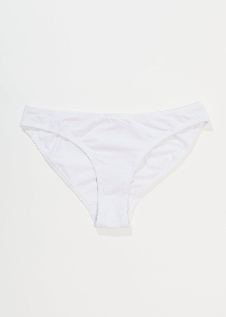 AFENDS Womens Lolly - Bikini Briefs 3 Pack - White 