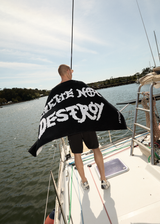 AFENDS Womens Afends - Beach Towel - Black - Afends womens afends   beach towel   black 