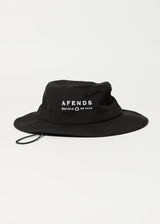 AFENDS Unisex Calico - Bucket Hat - Black - Afends unisex calico   bucket hat   black 