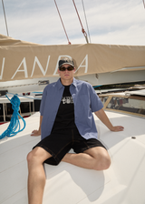 AFENDS Mens Everyday - Short Sleeve Shirt - Marlin - Afends mens everyday   short sleeve shirt   marlin 
