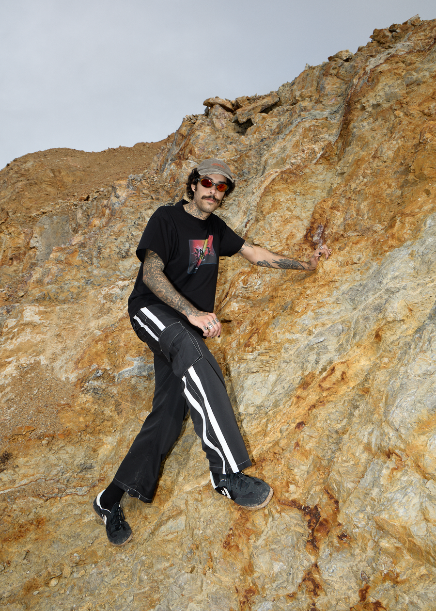 AFENDS Mens House Related - Cargo Pant - Black