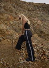 AFENDS Womens Thorn Bound - Sweat Pant - Black - Afends womens thorn bound   sweat pant   black
