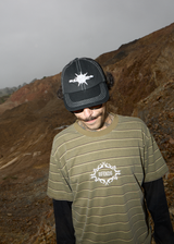 AFENDS Mens Spiked - Six Panel Cap - Black - Afends mens spiked   six panel cap   black