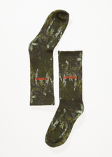 AFENDS Mens Find Me - Socks One Pack - Find Me - Afends mens find me   socks one pack   find me 