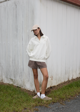AFENDS Womens Ellie - Sweatshirt - Off White - Afends womens ellie   sweatshirt   off white 
