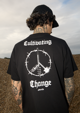 AFENDS Mens Energy - Boxy Tee - Black - Afends mens energy   boxy tee   black