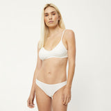 AFENDS Womens Lolly - Bralette - White - Afends womens lolly   bralette   white a220674 wht xs