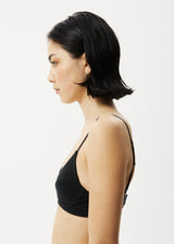 AFENDS Womens Lolly - Bralette - Black - Afends womens lolly   bralette   black 