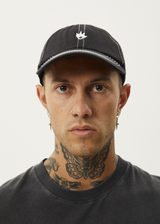 AFENDS Mens Core - Six Panel Cap - Black - Afends mens core   six panel cap   black 