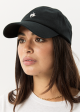 AFENDS Mens Core - Six Panel Cap - Stone Black - Afends mens core   six panel cap   stone black