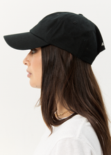 AFENDS Mens Core - Six Panel Cap - Stone Black - Afends mens core   six panel cap   stone black