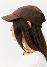 AFENDS Mens Core - Six Panel Cap - Coffee - Afends mens core   six panel cap   coffee