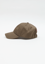 AFENDS Mens Core - Six Panel Cap - Fossil - Afends mens core   six panel cap   fossil
