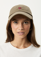 AFENDS Mens Core - Six Panel Cap - Fossil - Afends mens core   six panel cap   fossil