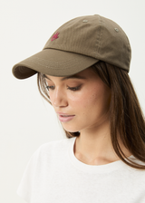 AFENDS Mens Core - Six Panel Cap - Fossil - Afends mens core   six panel cap   fossil