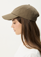 AFENDS Mens Core - Six Panel Cap - Fossil - Afends mens core   six panel cap   fossil