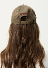 AFENDS Mens Core - Six Panel Cap - Fossil - Afends mens core   six panel cap   fossil