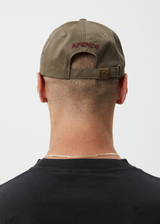 AFENDS Mens Core - Six Panel Cap - Fossil - Afends mens core   six panel cap   fossil