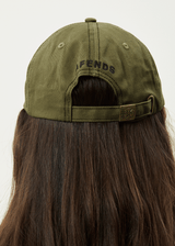 AFENDS Mens Core - Six Panel Cap - Military - Afends mens core   six panel cap   military