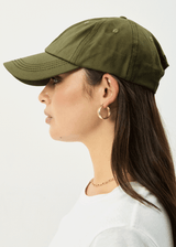 AFENDS Mens Core - Six Panel Cap - Military - Afends mens core   six panel cap   military