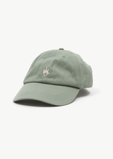 AFENDS Mens Core - Six Panel Cap - Oil Green - Afends mens core   six panel cap   oil green