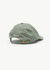 AFENDS Mens Core - Six Panel Cap - Oil Green - Afends mens core   six panel cap   oil green