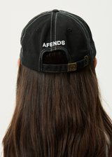 AFENDS Mens Core - Six Panel Cap - Black - Afends mens core   six panel cap   black