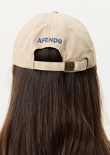 AFENDS Mens Core - Six Panel Cap - Taupe - Afends mens core   six panel cap   taupe