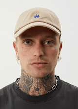 AFENDS Mens Core - Six Panel Cap - Taupe - Afends mens core   six panel cap   taupe
