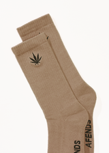 AFENDS Mens Happy - Socks One Pack - Elmwood - Afends mens happy   socks one pack   elmwood