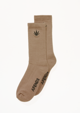 AFENDS Mens Happy - Socks One Pack - Elmwood - Afends mens happy   socks one pack   elmwood