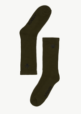 AFENDS Mens Happy - Socks One Pack - Military - Afends mens happy   socks one pack   military 