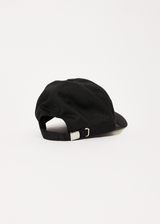 AFENDS Mens World Tour - Six Panel Cap - Stone Black - Afends mens world tour   six panel cap   stone black 