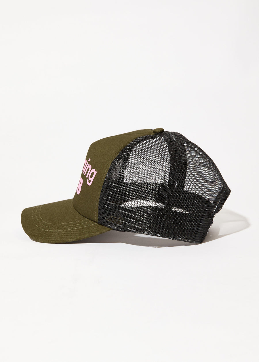 AFENDS Womens Gardening Club - Trucker Cap - Military 