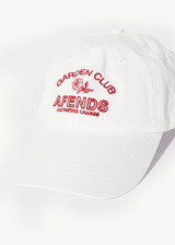 AFENDS Womens Cultivate - Panelled Cap - White - Afends womens cultivate   panelled cap   white 