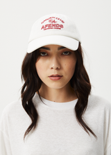 AFENDS Womens Cultivate - Panelled Cap - White - Afends womens cultivate   panelled cap   white 