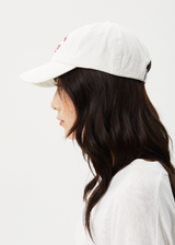AFENDS Womens Cultivate - Panelled Cap - White - Afends womens cultivate   panelled cap   white 