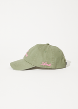 AFENDS Womens Create - Panelled Cap - Olive - Afends womens create   panelled cap   olive 