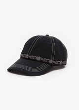 AFENDS Mens Bound - Six Panel Cap - Black - Afends mens bound   six panel cap   black 