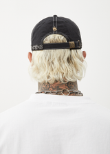 AFENDS Mens Bound - Six Panel Cap - Black - Afends mens bound   six panel cap   black 